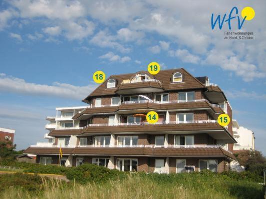 Haus Strandblick Ferienwohnung 15 Wangerooge Eksteriør billede